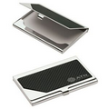 Metal Business Card Case w/ Carbon Fiber Insert